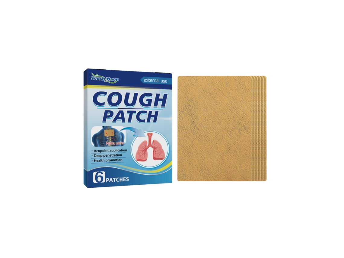 Parche South Moon para la tos y el dolor de garganta