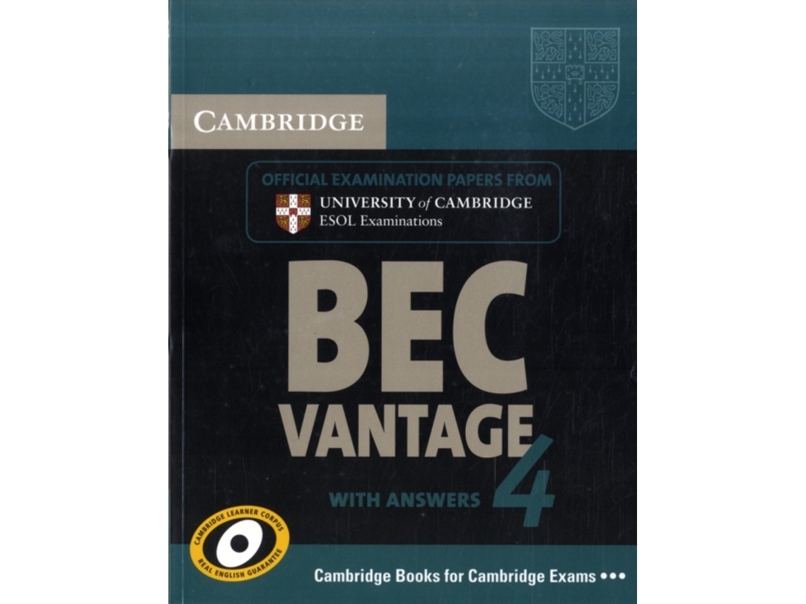 Cambridge BEC 4 Vantage Student's Book with answers