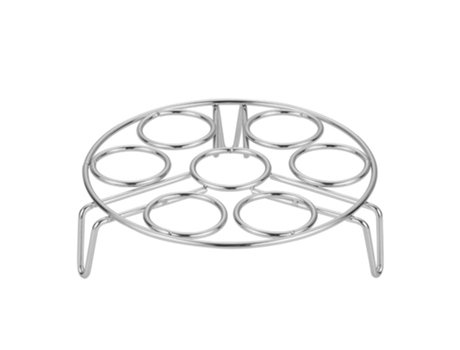 Rejilla para huevos de acero inoxidable para ollas instantáneas Cestas para huevos Rejilla para vapor Rejilla para enfriar Soporte para alimentos (...