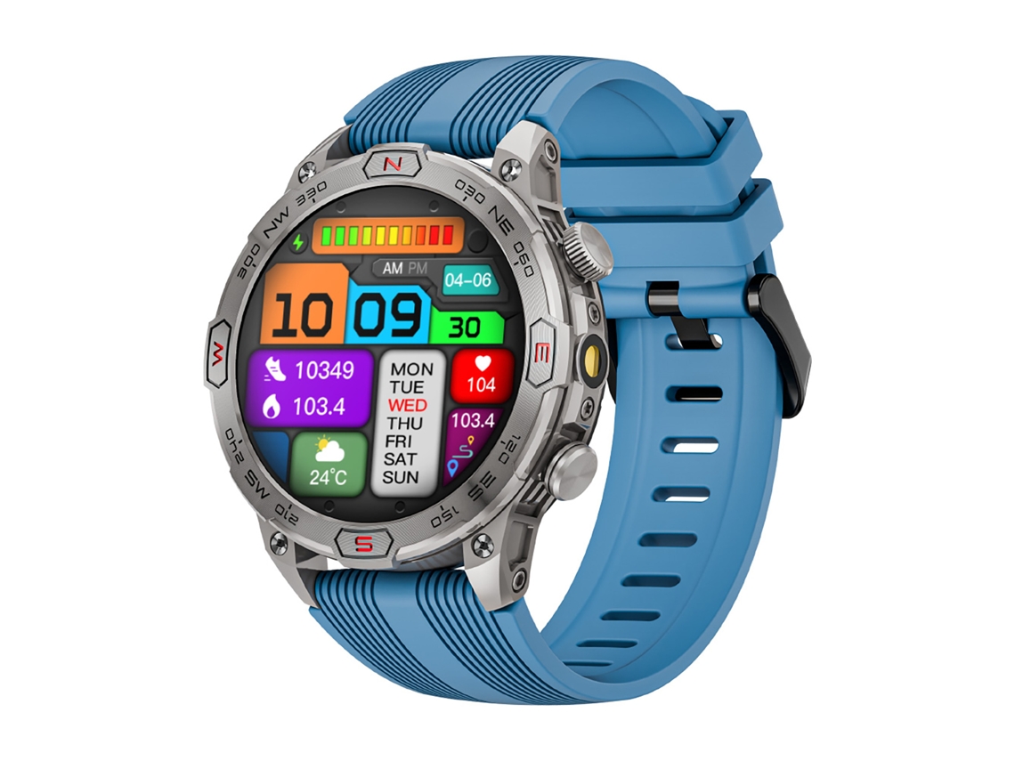 Pulsera Inteligente Lokmat Zeus 7 Pro Reloj Deportivo Impermeable De 1.43 Pulgadas Para Hombres Y Mujeres Android Ios