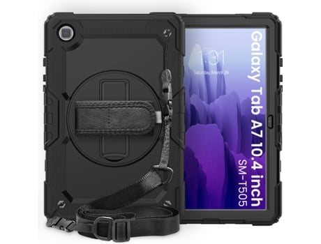 Funda con Soporte Samsung Galaxy Tab A7 10.4 PHONESHIELD 360TC-BK-SM-TAB-A7-10.4 2020 Negro