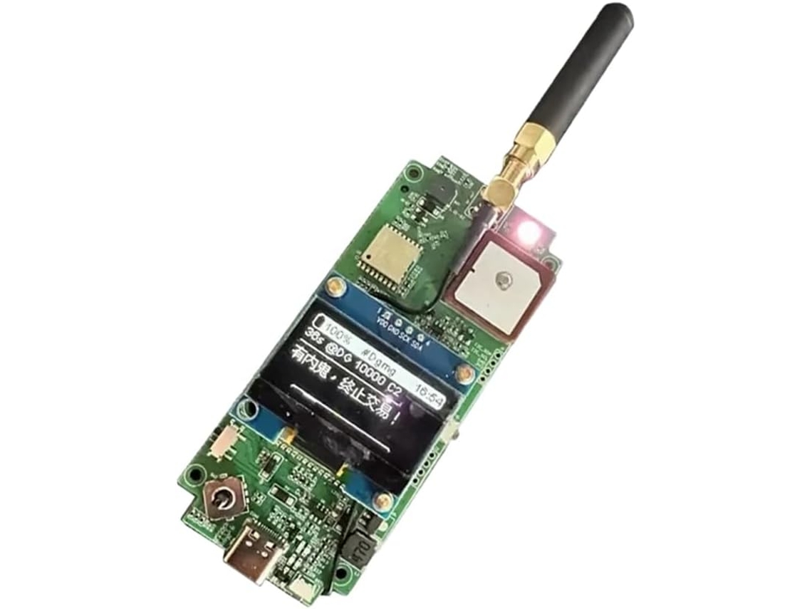 Módulo De Red Meshtastic Lora Nf52840+sx162 Con Gps Y Radios Bluetooth 5.0, 30 Dbm, 868 Mhz