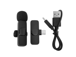2026-micrófono Lavalier Inalámbrico Con Reducción De Ruido Plug And Play Bluetooth Clip On Para Grabación Y Streaming En Vivo