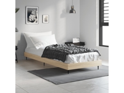 Marco de Cama Derivados Sonoma Madera de Roble Marrón (75x190cm)