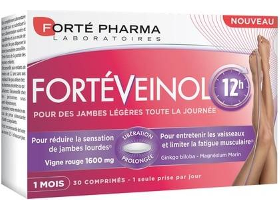 Complemento Alimentar FORTÉ PHARMA Fortéveinol (30 comprimidos)