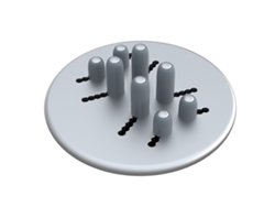 Soporte vertical para computadora portátil Base ajustable para computadora portátil de escritorio para 11-17 pulgadas ALLINLESS
