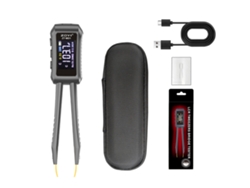 Pinzas De Prueba Lcr Digitales Portátiles Para Medir Resistencia, Capacitancia E Inductancia.