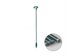 10 Estacas De Soporte Para Plantas - Soporte De Plástico Verde Para Plantas Trepadoras En Macetas  L
