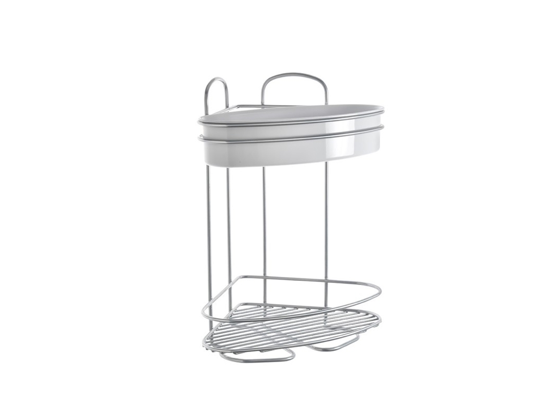 Rinconera METALTEX Baño 2 Niveles Serie Orbit Recubrimiento Exclusivo Chrometherm