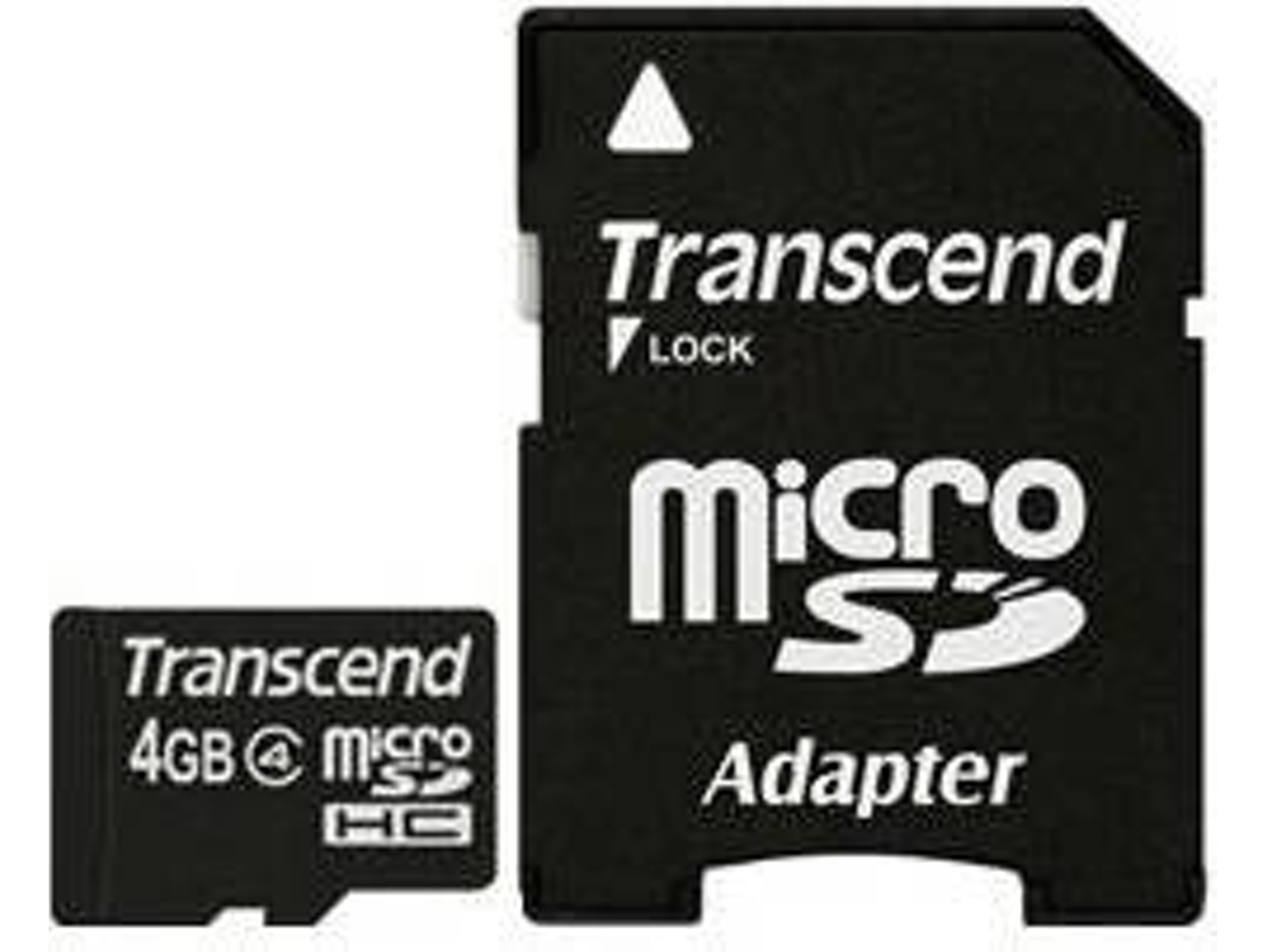 Tarjeta de Memoria TRANSCEND 4 GB MicroSDHC