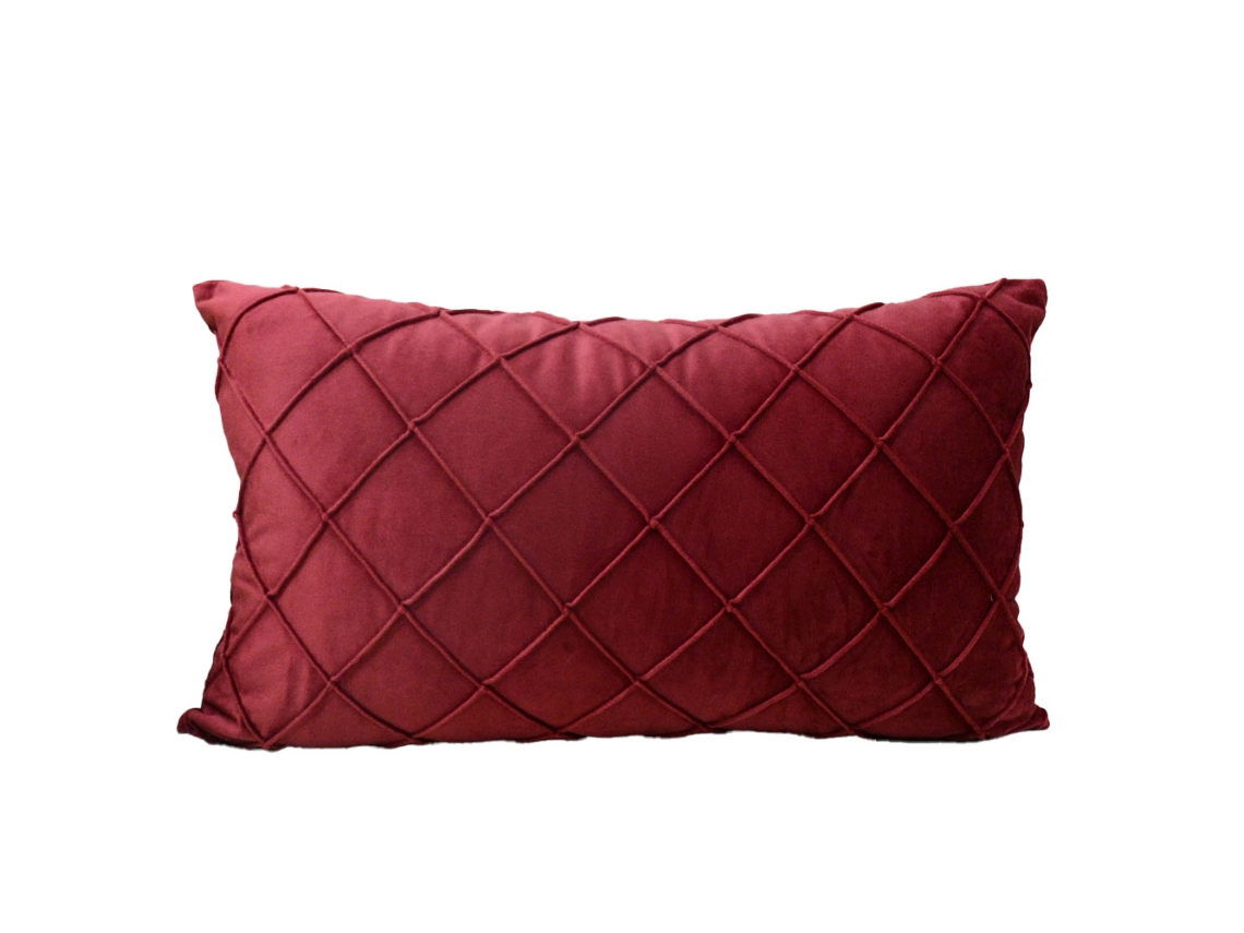 Funda De Almohada Rectangular Con Estampado De Rayas De Colores Lisos Y Sencillos