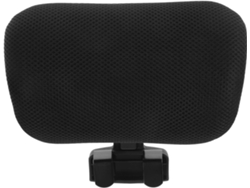 Appui-tête De Chaise Travail Regulable En Hauteur 2 6 Cm Plástico Y Nylon Coussin Tête Noir