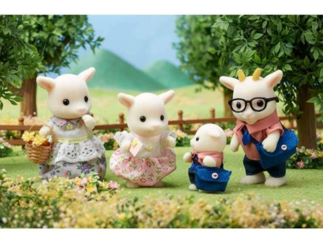 Muñeco EPOCH Sylvanian Families familia cabra (Edad Mínima: 3)
