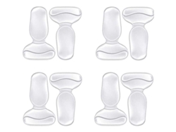 Clip De Gel Para El Talón, Plantilla Para Zapatos Grandes, Antideslizante, 4 Pares, Unisex