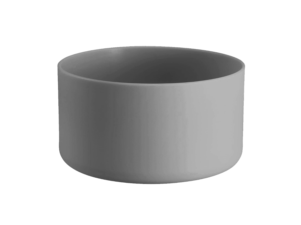 JILLIOPER Set de vasos térmicos de silicona antideslizante, alta temperatura, set de vasos de 7,5 cm y 9 cm con base de silicona