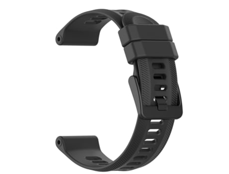 Pulseira de relógio de silicone Negro 22 mm Garmin Forerunner 955/945/935/Garmin Fenix 6 GPS INF
