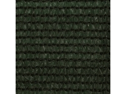 Maison Exclusive - Toldo Para Balcón Hdpe Verde Oscuro 75x600 Cm