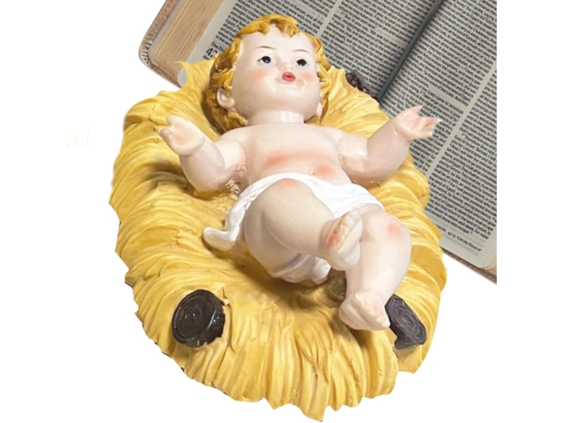 Adornos Navideños Belenes Decoraciones Escultura Navideña Jesús Decoración Oficina Escritorio Centro Alféizar