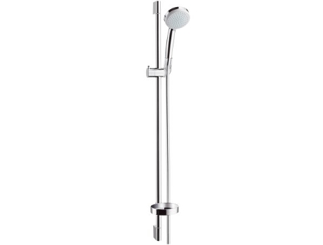 Croma 100 Conjunto de ducha Vario con barra de ducha de 90 cm y jabonera 27771000 cromado HANSGROHE 151 x 65 x 1030