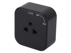Adaptador de riel cuadrado, toma de corriente inalámbrica multifunción para montaje en superficie, 250 V, 16 A
