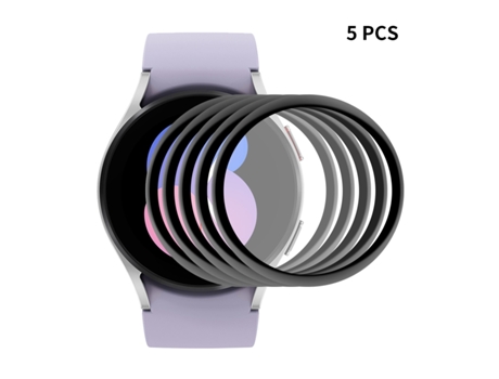 5 piezas para Samsung Galaxy Watch5 40 mm ENKAY 3D Part + PMMA HD Película protectora de pantalla de cobertura total