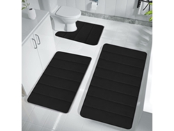 3 almohadas de baño de espuma viscoelástica