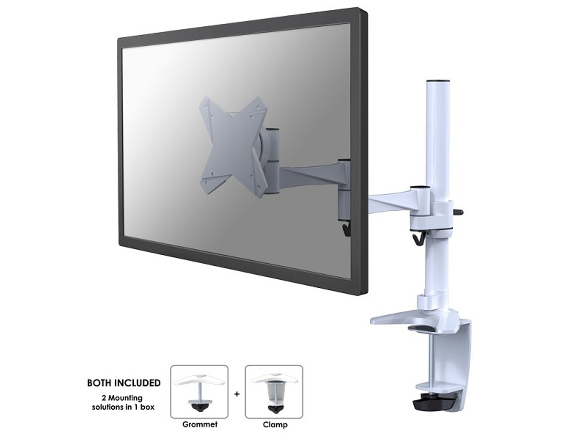 Soporte de Mesa NEWSTAR FPMA-D1330 (Ajustable - 10'' a 30'' - Hasta 9 kg)