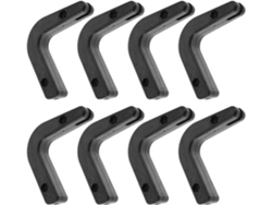 Juego De 8 Soportes De Pared Para Discos