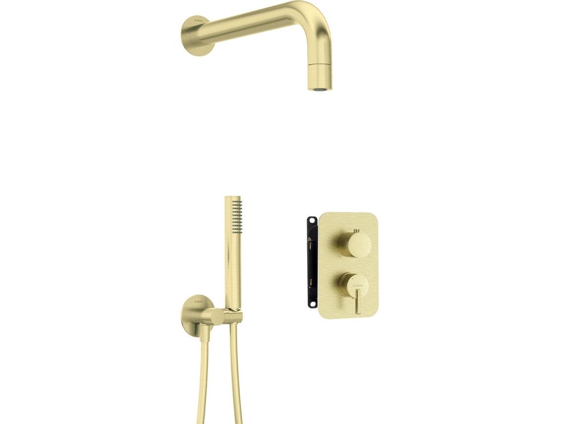 Concealed Shower Set With Mixer Box - With Hand Shower
