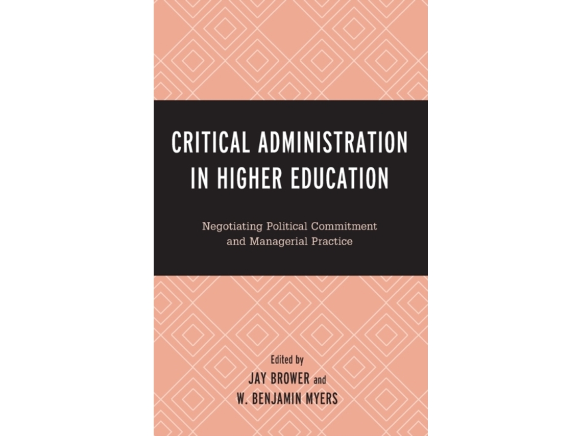Libro Critical Administration in Higher Education (Inglés)