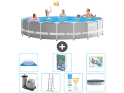 Intex Piscina Prism Frame Redonda - 549x122 Cm - 8-peças S670