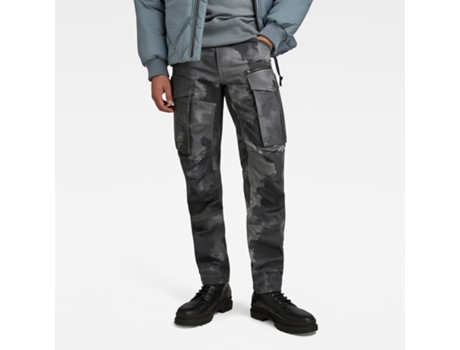 Pantalones de Hombre G-STAR Cargo Cremallera Rovic Negro (29x32)