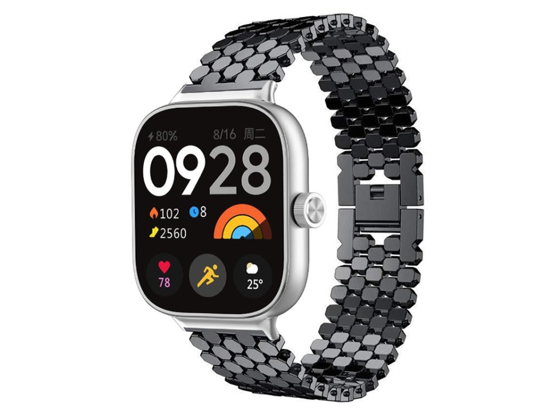Pulsera para Redmi Watch 6 / 5 / 4 - Acero inoxidable - Textura de escamas de pez