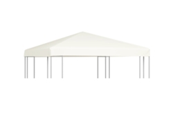 Toldo De Cenador 310 G/m² 3x3 M Blanco Crema