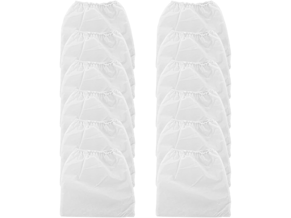 Bolsos Collectrices De Poussière En Tissu Non Tissé Blanc Lot De 12 Paquet Práctico Y Scellé...