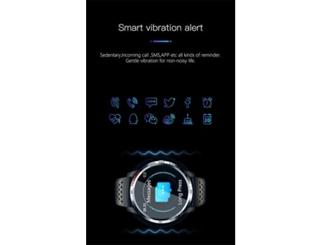 Smartwatches Hombre Ip68 Reloj deportivo y fitness resistente al agua Marrón AUJEZON