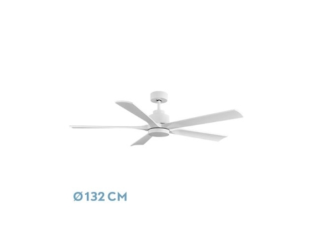 Ventilador DC Cairo 24W Blanco 5 Aspas FABRILAMP
