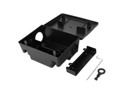 Caja para cebo de ratas y ratones con cerradura doméstica