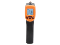 Pistola De Medida De Temperatura Infrarroja Con Pantalla Lcd Termómetro Industrial Gm320s Naranja