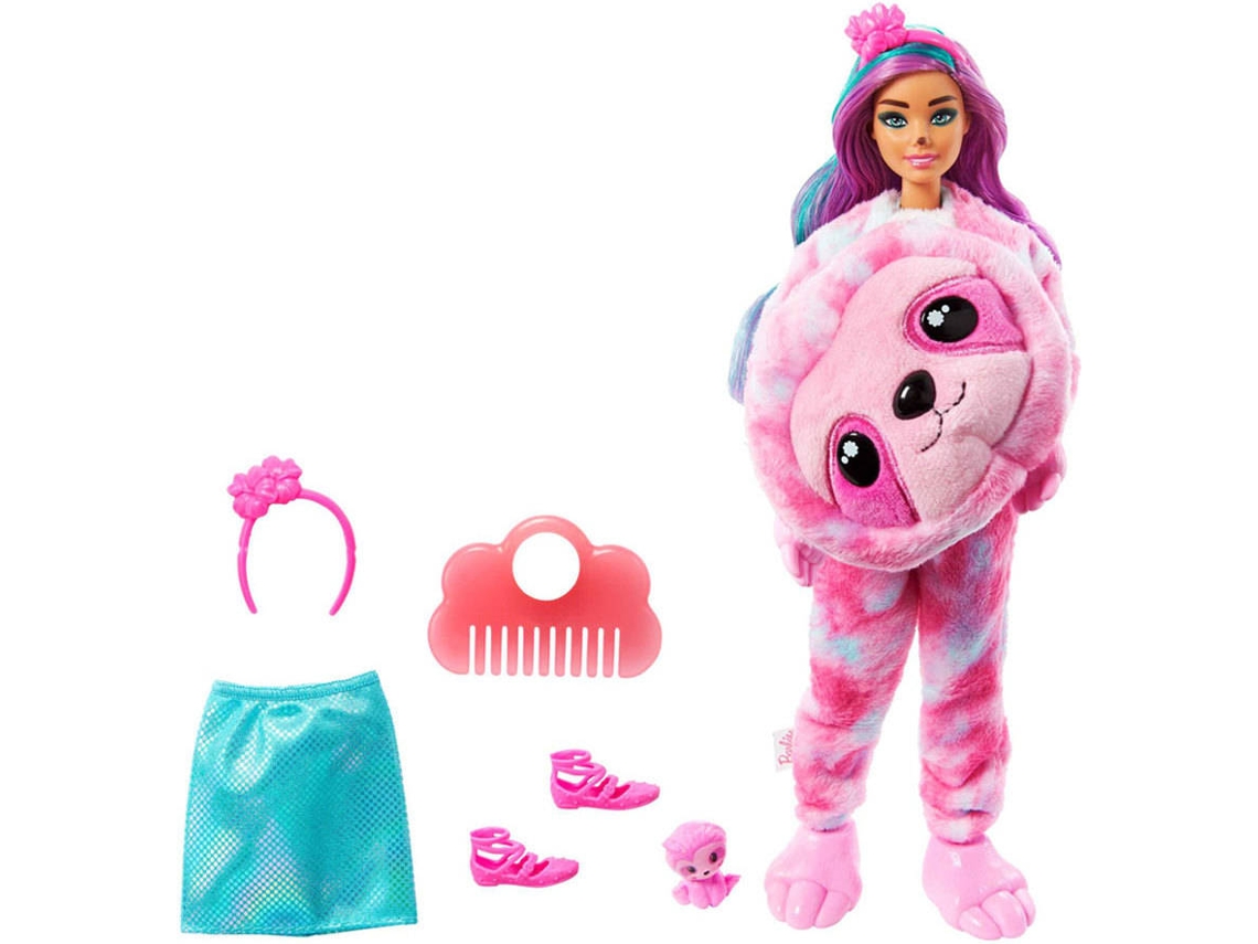 BARBIE Reveal Série Fantasia Preguiça (Edad Mínima: 3 Años - 18 x 9,5 x 32,5 cm)