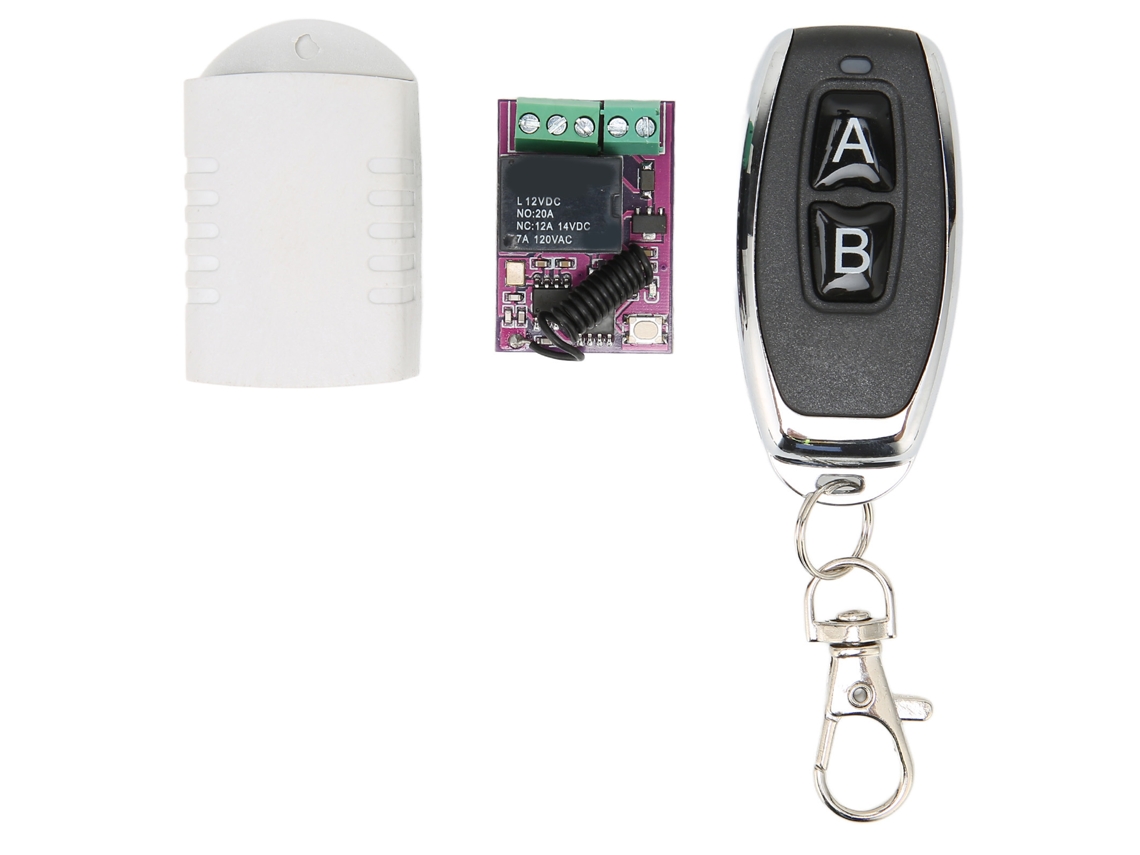 Interruptor de control remoto (control inalámbrico, receptor RF de 1 canal)