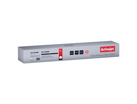 Tóner ACTIVEJET ATX-7665BN (Negro - XEROX - 250 - 252 - 7755 - 242 - 260. XEROX WORKCENTRE: 7655 - XEROX DOCUCOLOR: 240 - 7775 - 7665 - 7675 - 7765)