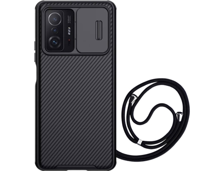 Funda Xiaomi 11T Nillkin Camshield con Cordon Negro
