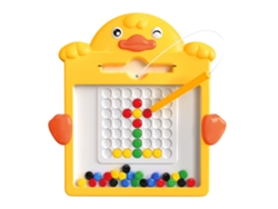 Ats-pizarra Magnética Con Bolas Y Lápiz Patso Bonito Tablero De Rompecabezas Colorido Juguete Educatsivo Innovador Para Niños