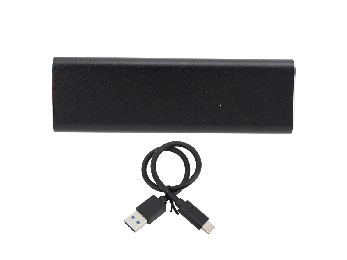 Caja Para Disco Duro Ssd M.2 Ngff Clave B Usb3.1 Tipo C 10gbps Transmisión De Alta Velocidad Metal (no Incluye Disco)
