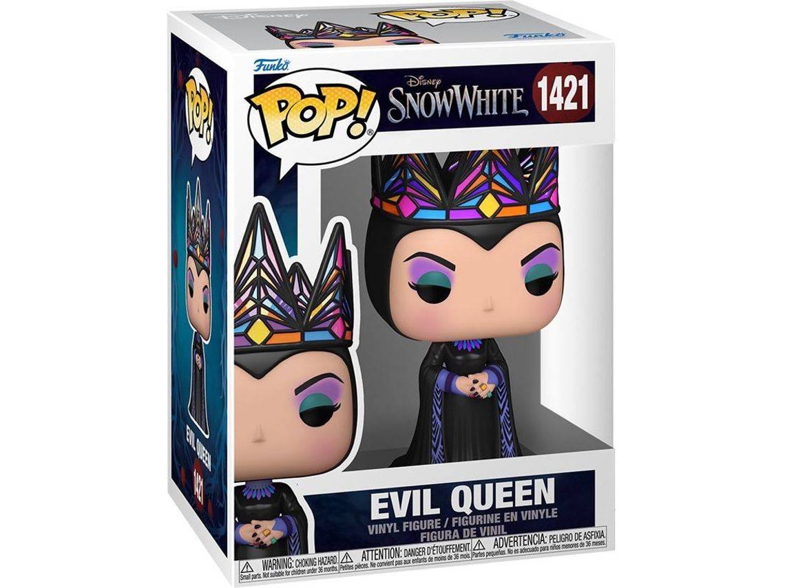 Figura FUNKO Pop! Disney: Blancanieves - Reina Malvada (Negro y Púrpura - Posible Chase)