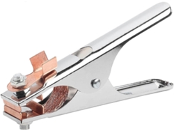 Pinza De Tierra Para Soldadura Arc 300 A De Cobre De Gran Resistencia Con Mandíbula Ancha
