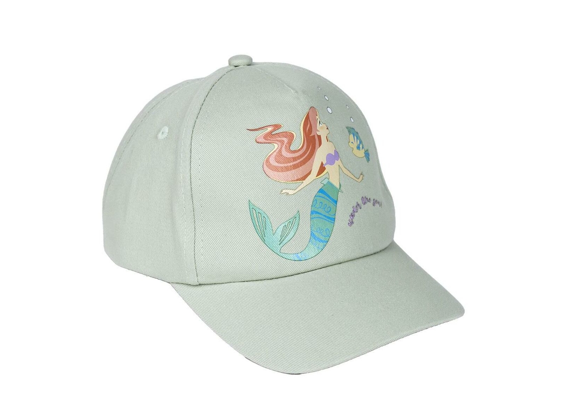 Gorra Infantil PRINCESSES DISNEY Verde Claro (54 cm)