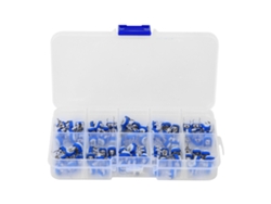 100 Piezas Juego De Resistencias Ajustables Azules Y Blancas Potenciómetro Suministros Eléctricos
