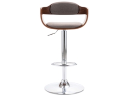 Maison Exclusive - Taburete De Cocina Madera Contrachapada Y Tela Gris Taupe